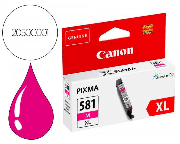 Ink-jet canon pixma cli-581xl magenta