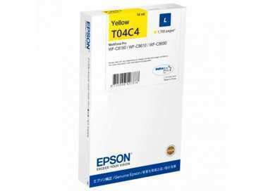 Ink-jet epson t04c4 amarillo 1700 paginas