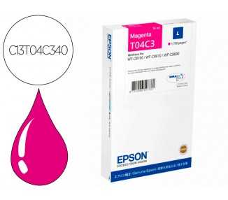 Ink-jet epson t04c3 magenta 1700 paginas