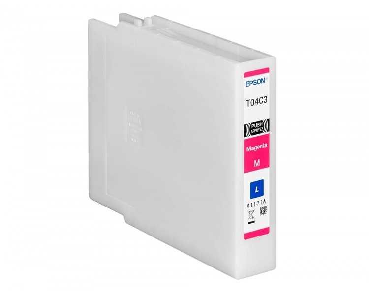 Ink-jet epson t04c3 magenta 1700 paginas
