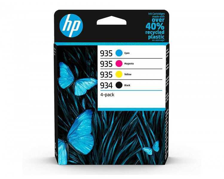Toner hp 934/935 y 6zc72ae multi pack negro / cian / magenta / amarillo