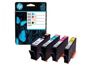 Toner hp 934/935 y 6zc72ae multi pack negro / cian / magenta / amarillo