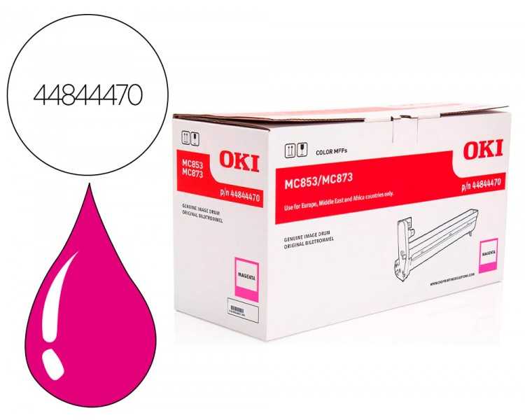 Tambor oki laser i mc853 / 873 magenta 30000 paginas