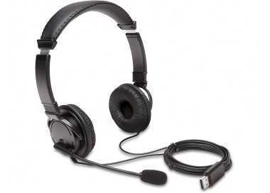 Auricular kensington hi-fi con microfono usb cable 180 cm