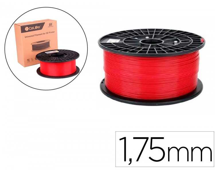 Filamento 3d colido abs gold 1,75 mm 1 kg rojo