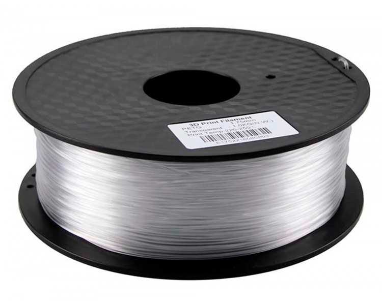 Filamento 3d colido petg 1,75 mm 1 kg transparente