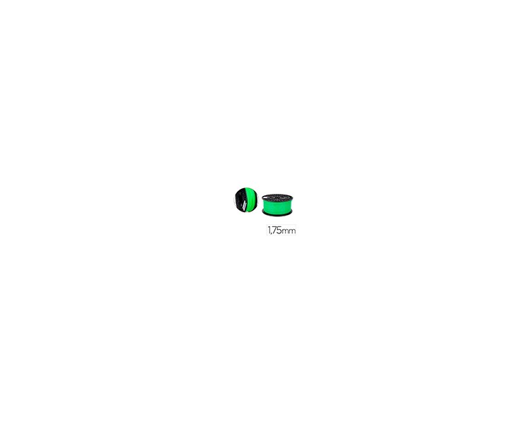 Filamento 3d colido pla luminoso 1,75 mm 1 kg verde