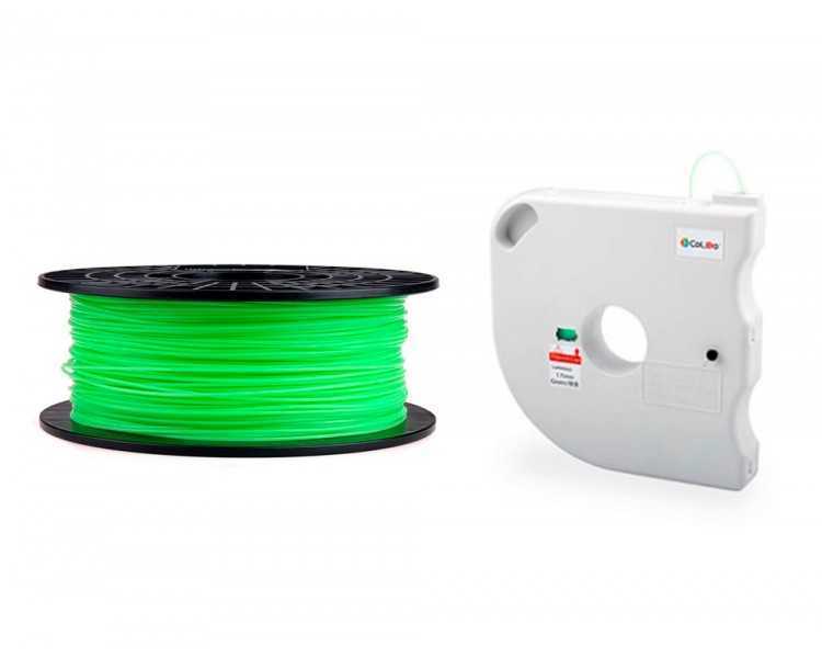Filamento 3d colido pla luminoso 1,75 mm 1 kg verde