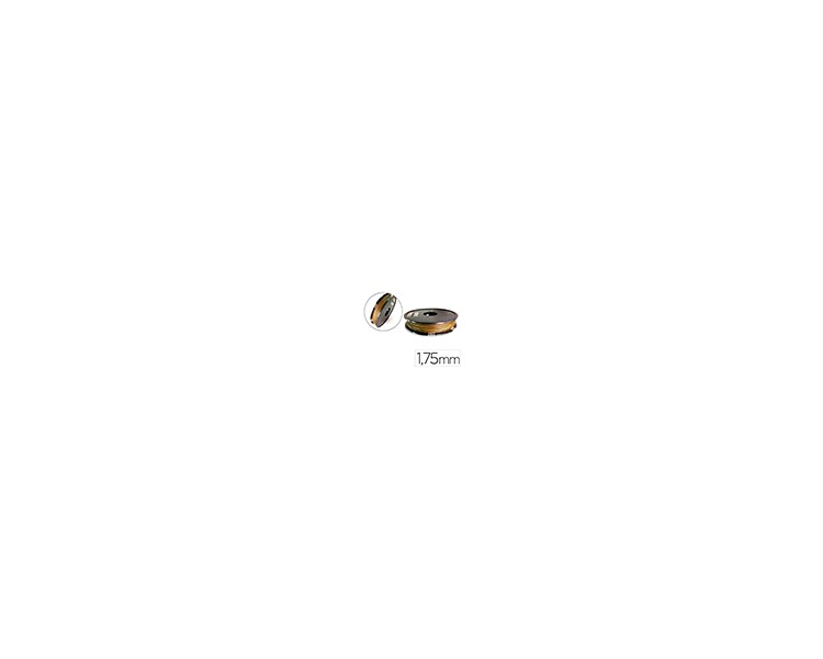 Filamento 3d colido pla 1,75 mm 0,5 kg bronce