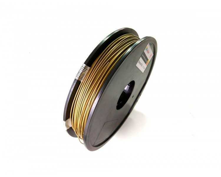 Filamento 3d colido pla 1,75 mm 0,5 kg bronce
