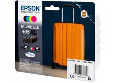 Ink-jet epson 405 xl wf-3820dwf / wf-4820dwf / wf-7830dtwf / wf-7840dtwf alta capacidad pack de 4 Ink-jet epson 405 xl wf-3820dwf / wf-4820dwf / wf-7830dtwf / wf-7840dtwf alta capacidad pack de 4