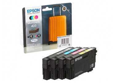 Ink-jet epson 405 wf-3820dwf / wf-4820dwf / wf-7830dtwf / wf-7840dtwf alta capacidad pack de 4 colores