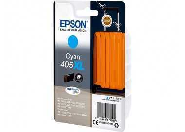 Ink-jet epson 405 xl wf-3820dwf / wf-4820dwf / wf-7830dtwf / wf-7840dtwf alta capacidad cian