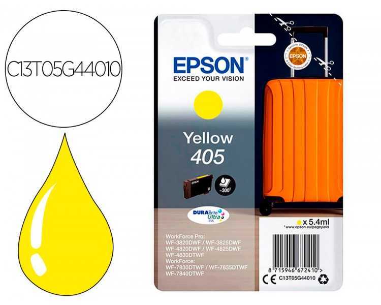 Ink-jet epson 405 wf-3820dwf / wf-4820dwf / wf-7830dtwf / wf-7840dtwf amarillo