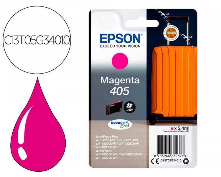 Ink-jet epson 405 wf-3820dwf / wf-4820dwf / wf-7830dtwf / wf-7840dtwf magenta