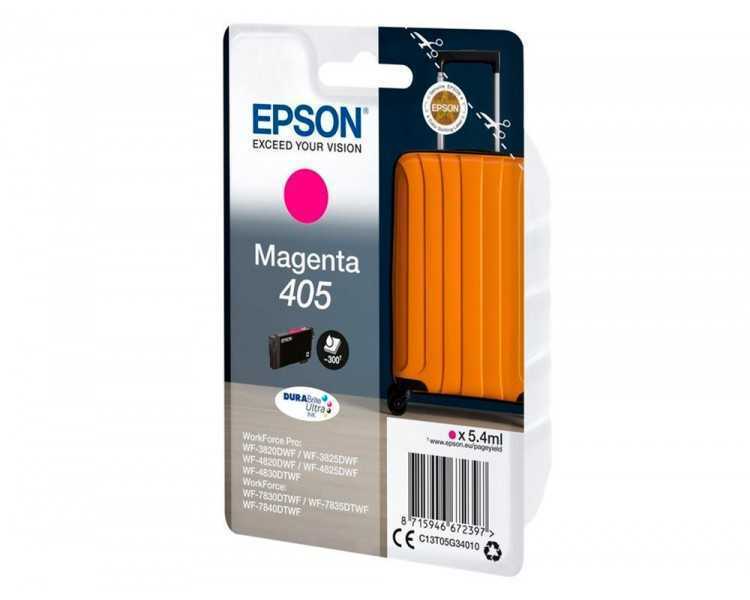 Ink-jet epson 405 wf-3820dwf / wf-4820dwf / wf-7830dtwf / wf-7840dtwf magenta