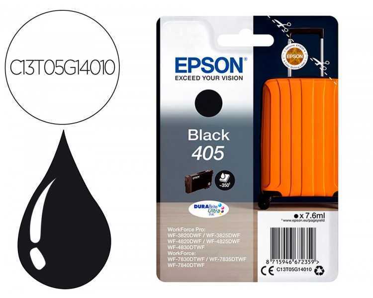 Ink-jet epson 405 wf-3820dwf / wf-4820dwf / wf-7830dtwf / wf-7840dtwf negro