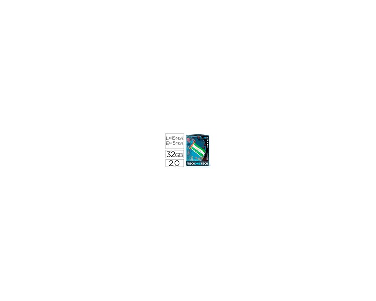 Memoria usb tech on tech bandera andalucia 32 gb