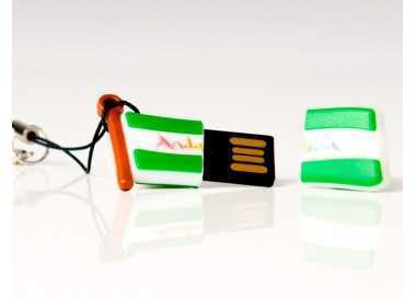 Memoria usb tech on tech bandera andalucia 32 gb
