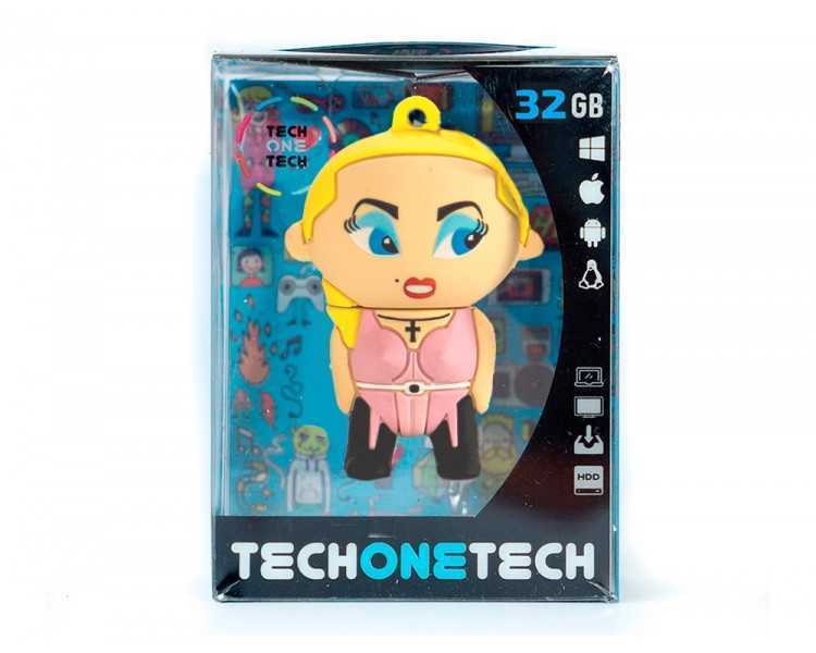 Memoria usb tech on tech madona 32 gb