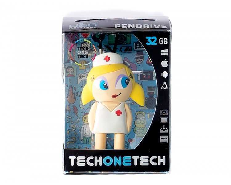 Memoria usb tech on tech enfermera kitty 32 gb