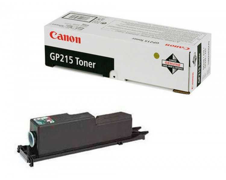 Toner canon gp215 gp200 gp210f gp211 gp215 negro