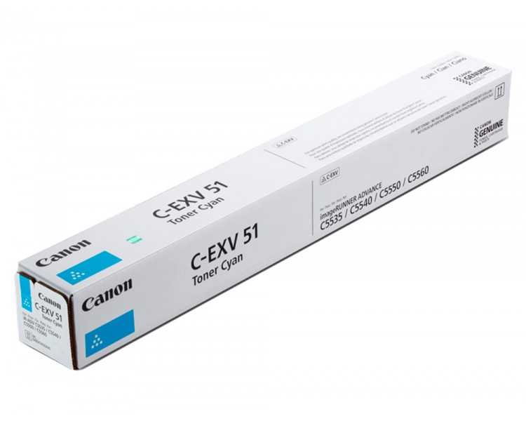 Toner canon exv51 ir c5335 c5540 c55000 cian