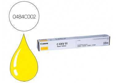 Toner canon exv51 ir c5335 c5540 c55000 amarillo