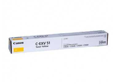Toner canon exv51 ir c5335 c5540 c55000 amarillo