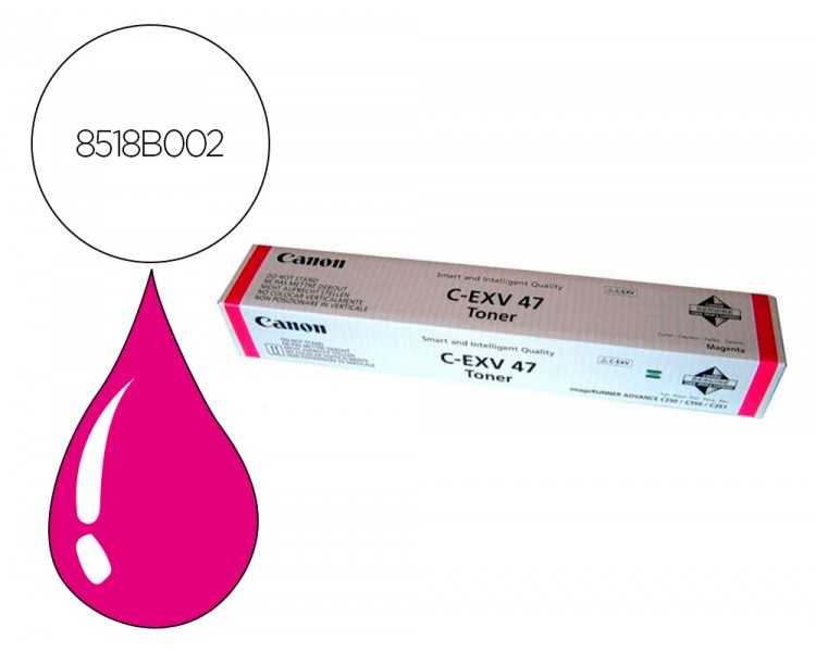 Toner canon exv47m ir advance c250 c350 magenta