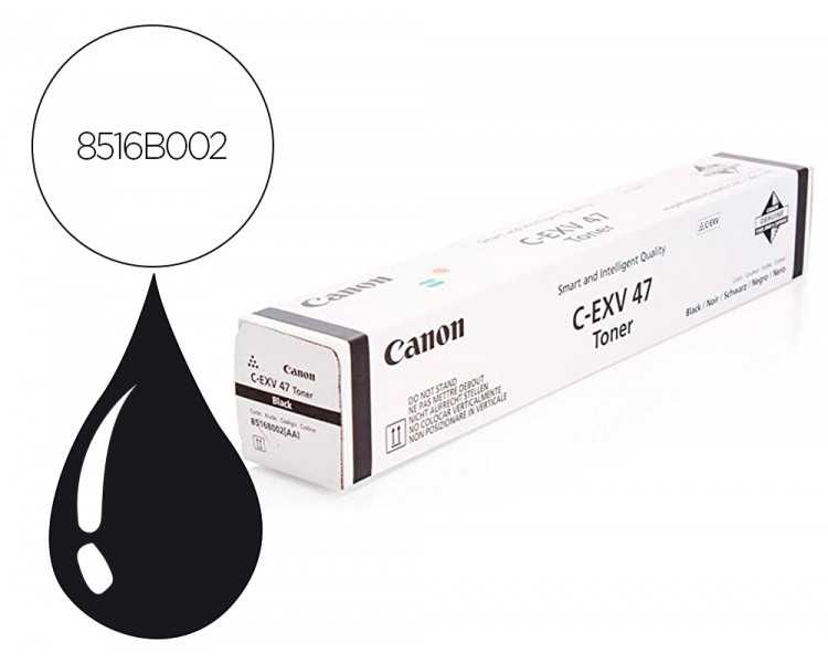 Toner canon exv47k ir advance c250 c350 negro