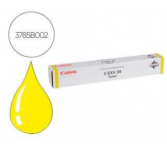 Toner canon exv34y / irc2020 irc2025 amarillo