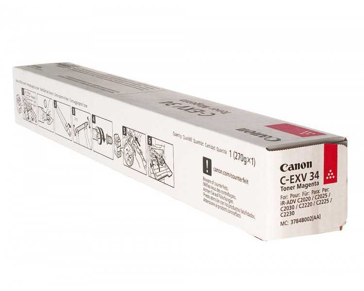 Toner canon exv34m / irc2020 irc2025 magenta