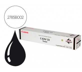 Toner canon exv33 ir2520 ir2525 ir2530 negro