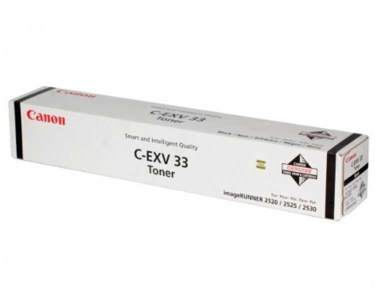 Toner canon exv33 ir2520 ir2525 ir2530 negro