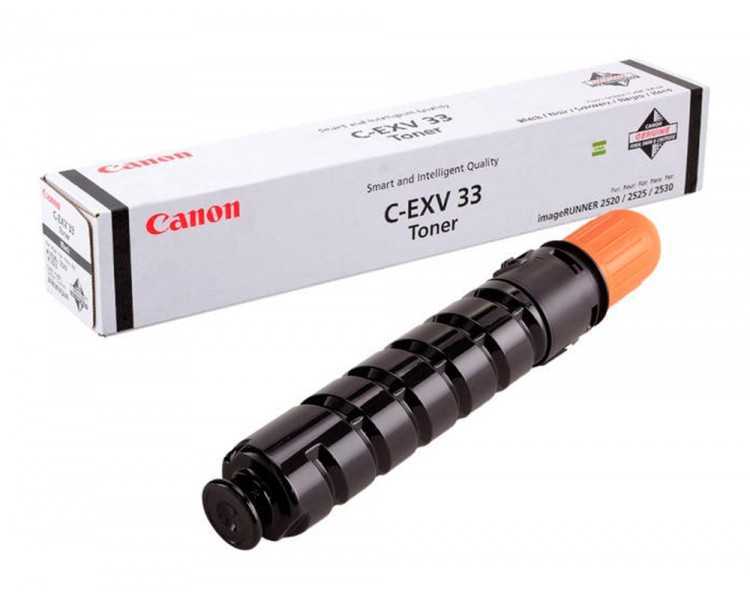 Toner canon exv33 ir2520 ir2525 ir2530 negro