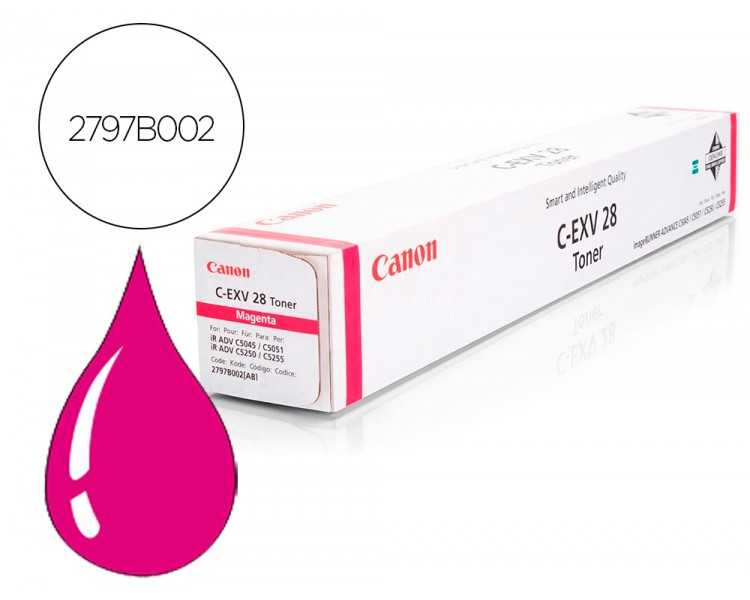 Toner canon exv28m irc5045irc5041 irc5051 magenta