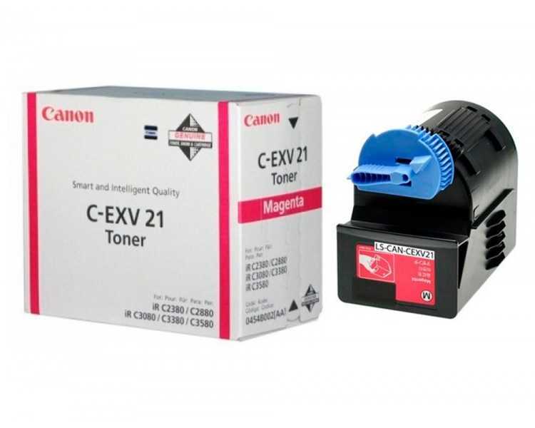 Toner canon exv21m irc2380 irc2880 magenta