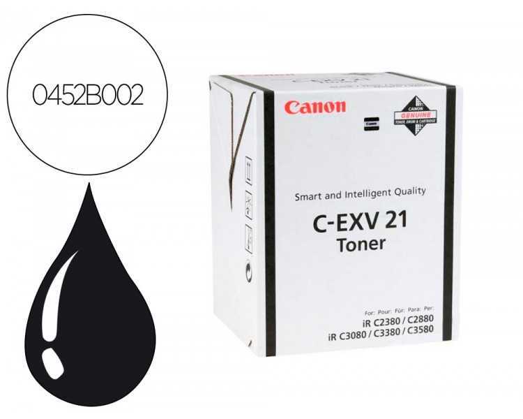 Toner canon exv21b irc2380 irc2880 negro