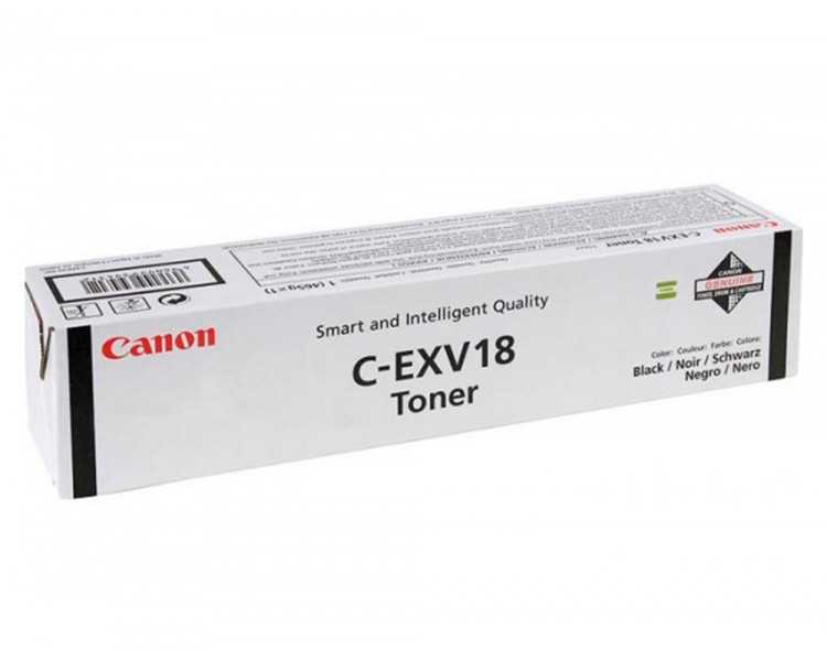 Toner canon exv18 ir1018 ir1020 ir1022 negro