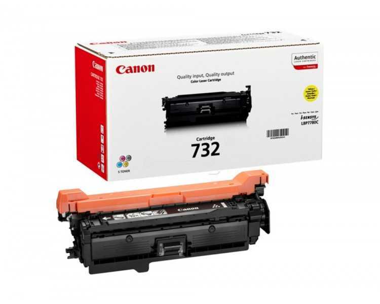 Toner canon 732y lbp7780 amarillo