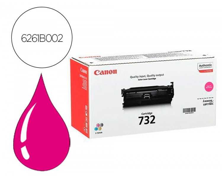 Toner canon 732m lbp7780 magenta