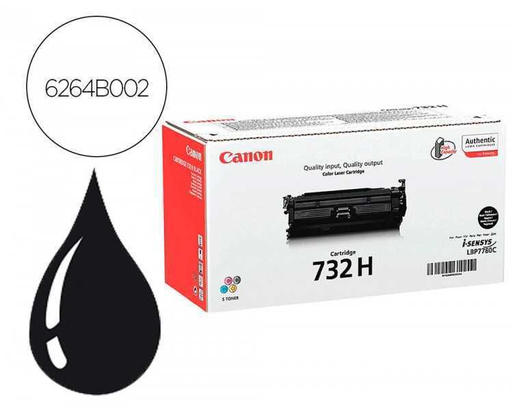 Toner canon 732b hc lbp7780 negro