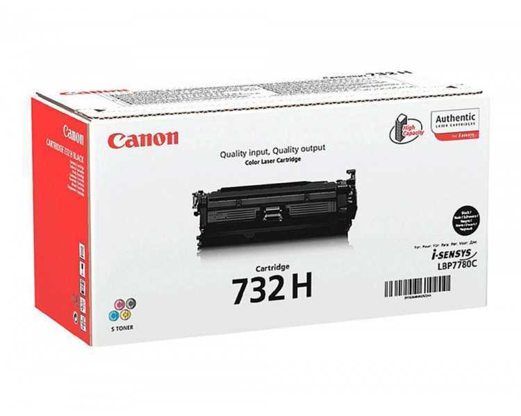 Toner canon 732b hc lbp7780 negro