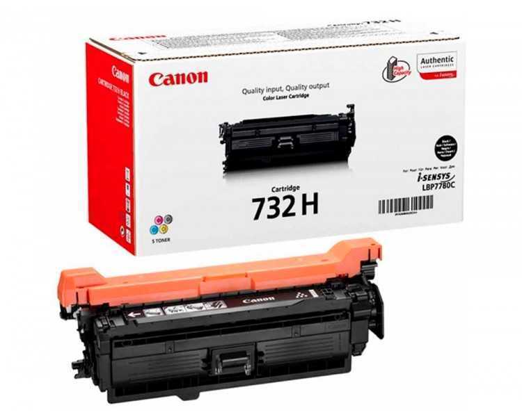 Toner canon 732b hc lbp7780 negro