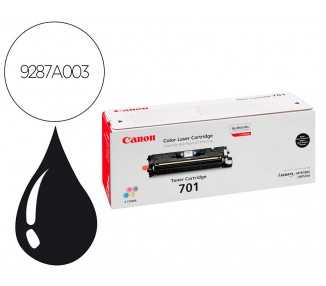 Toner canon 701bk lbp5200 mf8100 mf8180 negro