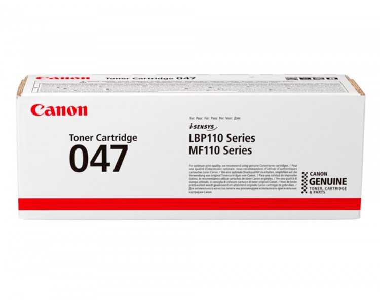 Toner canon 047 1600p isensys lbp112 negro