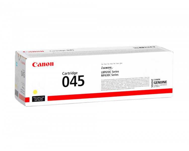 Toner canon 045y mf631 mf633 mf635 amarillo