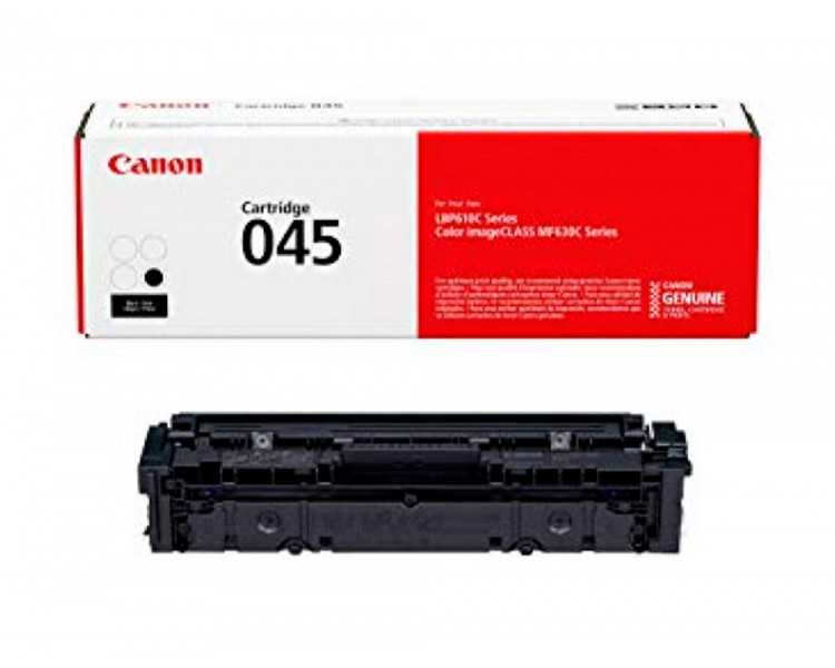 Toner canon 045bk mf631 mf633 mf635 negro