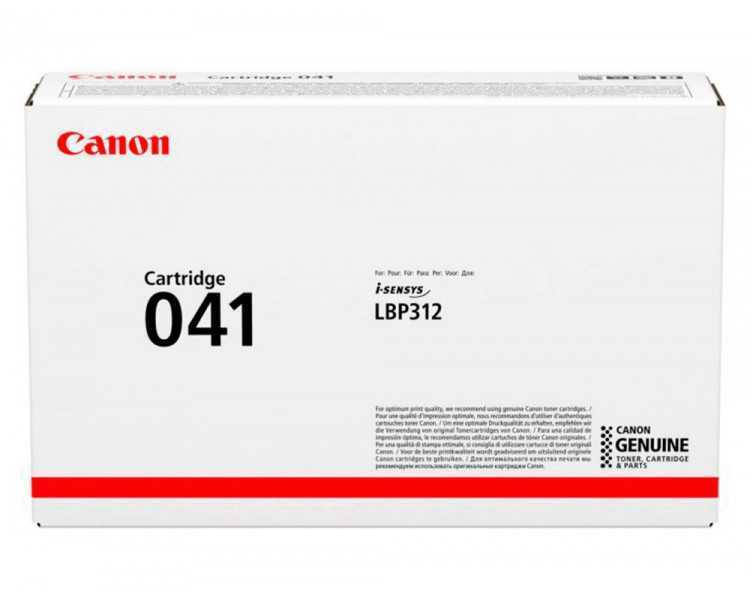 Toner canon 041 crg041bk lbp312 lbp310 negro